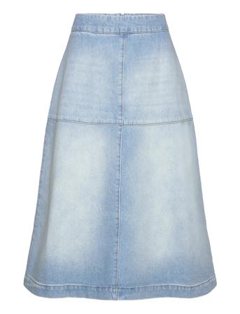 Bles Denim Lunar Skirt Blue Mads Nørgaard