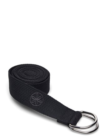 Gaiam Gaiam Yoga Strap Black - 8Ft (244Cm) - Black - ONE SIZE