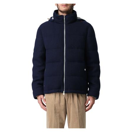 Brunello Cucinelli Winter Jas , Blauw , Heren , Maat: L