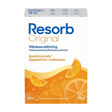 Resorb Original 20 st brustabletter