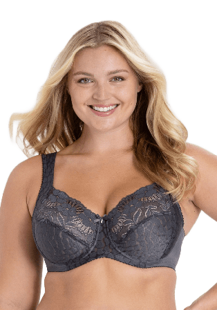 Miss Mary of Sweden Jacquard & Lace Bh Dam B95