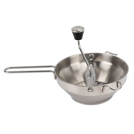 Matkvarn i Rostfritt Stål, Manuell, Mosare för Sylt, Grönsaker, Frukt, Potatis, Vitlök, Mud Press