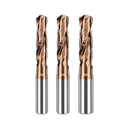 3 STK Ekstern Kjøling Karbid Bor Ikke-Standard Diameter 3.00 4.0 5.0 Solid Wolfram Intern C