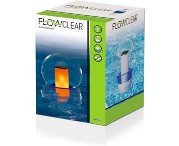 Bestway SolarSphere LED Chemical Dispenser - LED-belysning med rengöring