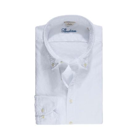 Stenströms Casual Vit Oxfordskjorta Skjortor Herr M