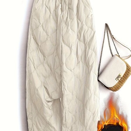 Dame Høst/Vinter Vintage Varme Bukser, Termobukser, Joggebukser med Lommer, Skibukser