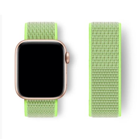 Nylon Loop Armband för Apple Watch band 44mm 40mm 45mm 41mm 46 42mm 49mm 44 45 mm armband iWatch serie 10 9 SE 7 6 5 4 Ultra 2