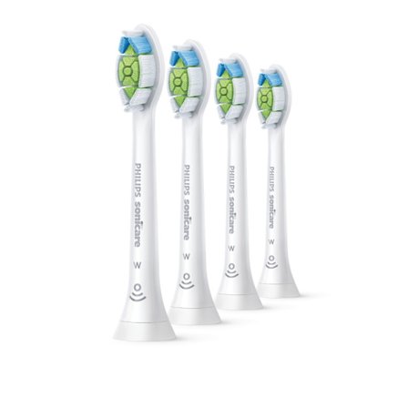 Philips Sonicare W HX6064 Optimal White - extra tandborsthuvud - vit