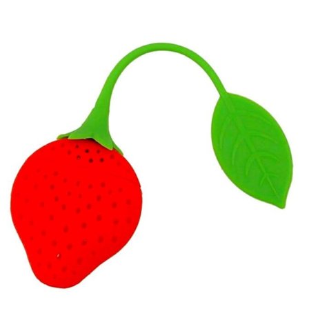 Tesil / tehållare i silikon - Strawberry Multi - Gear