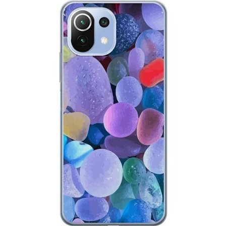 Kompatibelt Mobilskal till Xiaomi Xiaomi Mi 11 Lite Färgstarka stenar