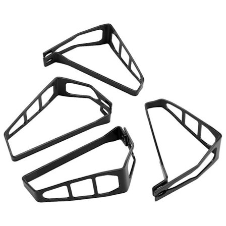 4 st MC Blinkerskydd Galler Aluminium Legering Skyddande Skydd för R1250GS LC Adventure F850GS Svart