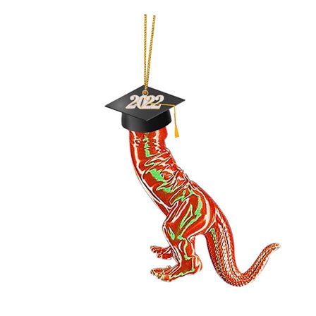 Kreativt handgjort Ding Ding-hänge för bilnöje Dickasaurus Di P1