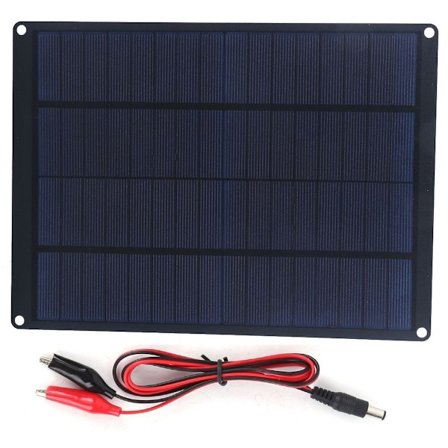10W Solcellepanel Kit Vanntett Bærbar Lader KLB