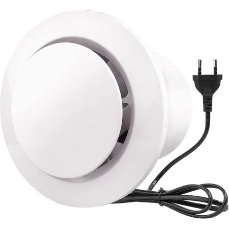 100mm ilmanpoistolaite 130m/h 20w, takaiskuventtiilillä korkean ilmavirran poistotuuletin, energiatehokas, kylpyhuoneeseen, keittiö, wc, kasvihuoneet,