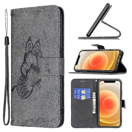 Kompatibel med iPhone 11 Black Butterfly case