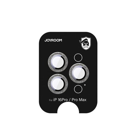 Joyroom JR-MSF0305 suojalasi iPhone 16 Pro/16 Pro Max -objektiiveille - titaani