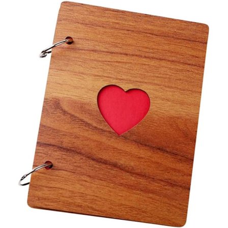 Tregre fotoalbum, DIY-skrapbokalbum, DIY-bryllupsalbum