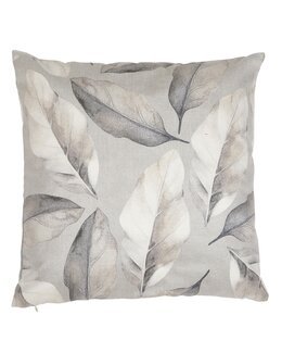 Kuddfodral Ponza lövmönster 1-pack Linne - Fondaco