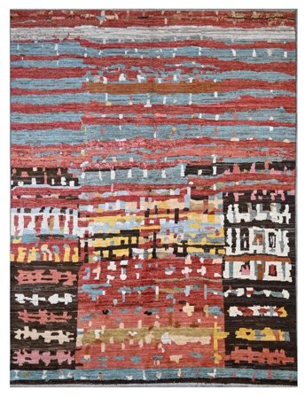 Annodato A Mano Moroccan Berber - Afghanistan 206X289 Tappeto Di Lana