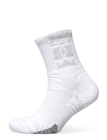 Ua Playmaker Mid-Crew Undertøy Hvit Under Armour