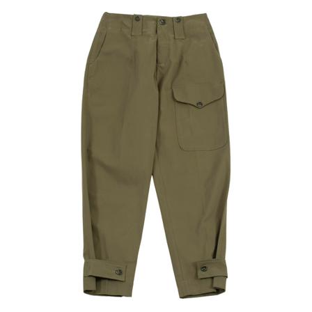 Nine In The Morning Cropped Broek , Groen , Dames , Maat: W28