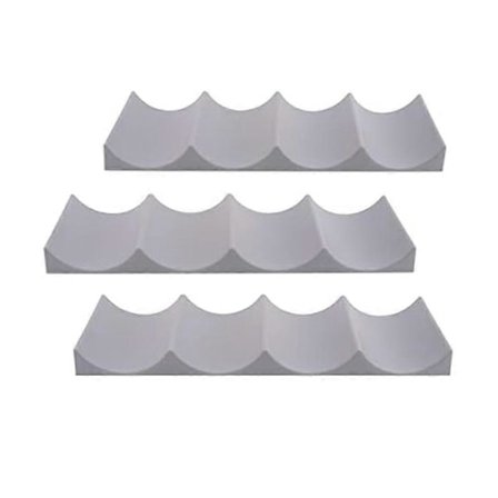 3 stk. Rødvin Display Stabelbar Flaskeholder Egnet til Køkken Bar Hotel Multi-Stabelbar Display