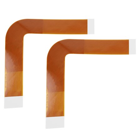 2 stk. 7W PS2 Pickup Laserlinse Flat Ribbon Flex Kabel Reparasjonsdel