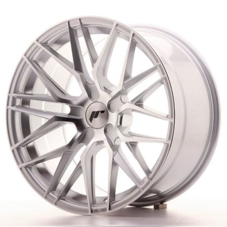 Jante Alu 18" Japan Racing JR28 18x9,5 ET20-40 5H Blank Sølv M