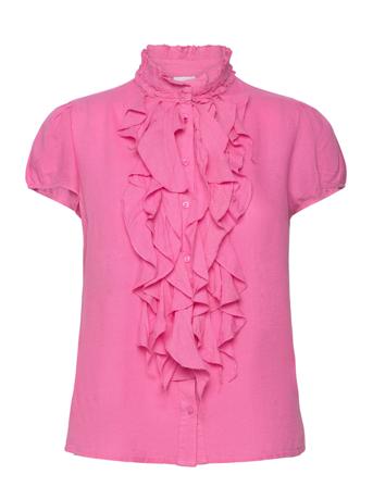 Ellisz Ss Shirt Saint Tropez Pink