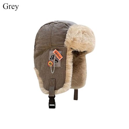 Trapper Hat Cossack Cap GRÅ