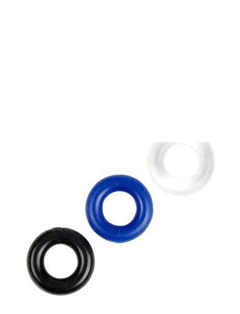 Baseks Baseks Triple Cock Ring Set - Multi/patterned - ONE SIZE