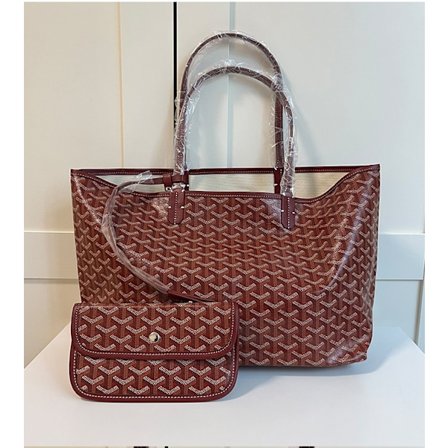 Hundebag Stor Kapasitet Tote Bag Mammabag Håndveske Gave Kvinner Vinrød-Xin Vinrød Farge Vinrød farge Burgundy color Burgundy color