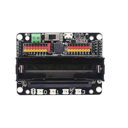 : Bit-udvidelseskort Robotbit V2.0 understøtter Makecode offline-programmering til :bit-udvidelseskort Hy