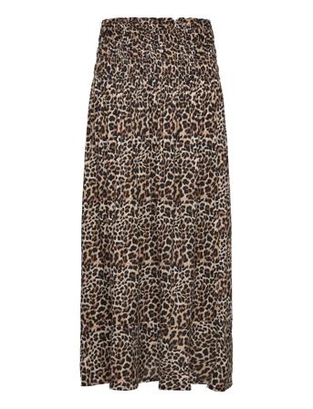 Rkelif Long Skirt Dresses & Skirts Skirts Maxi Skirts Brown Rosemunde Kids
