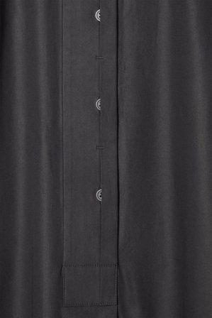 COS Sukienka Midi Z Balonowymi Rękawami in Czarny