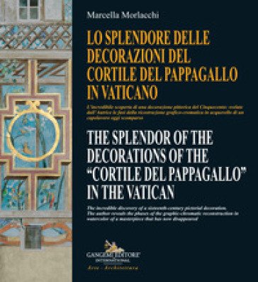 Lo splendore delle decorazioni del Cortile del Pappagallo in Vaticano-The splendor of the decorations of the Cortile del Pappagallo in the Vatican. 