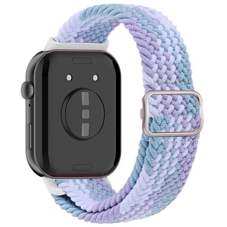 Huawei Watch Fit 3 Justerbart klockarmband i flätad nylon med armband i vävd stil - Stil O