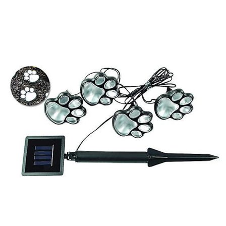 Udendørs Bjørnekløer Solcellelampe Have Gård Sød Vandtæt Dekorationslys