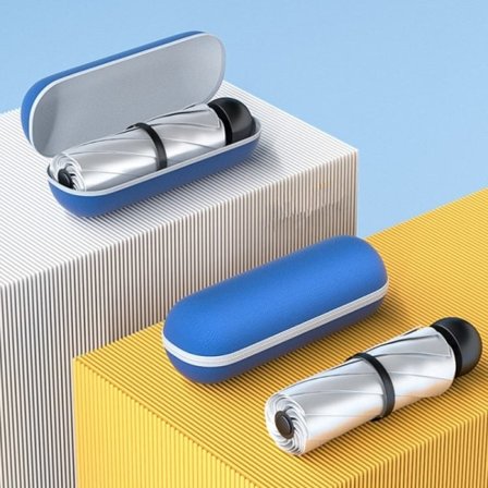 CDQ Bilvikbar solskydd vindruta paraply solskydd gardin Svart