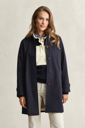 GANT Damen Kurzmantel (XL) Marineblau