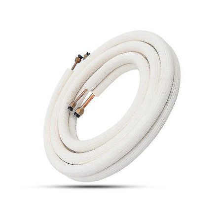 3 meter Aircondition Par Spole Rør 1/4in 3/8in Isoleret Kobbertråd Sæt Aircondition Dele R-God