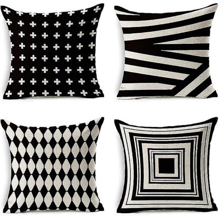 Heittotyynynpäälliset 45x45cm Vihreät Lehdet Tyynynpäälliset 18 X 18 Tuumaa 4 Kpl Paketti Lahja