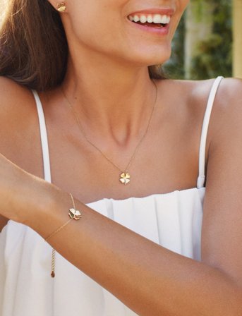 Edblad Lucky Necklace Gold - Gold - ONE SIZE