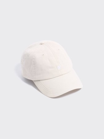 Holzweiler Loke Washed Cap - Ecru - Men's - One size