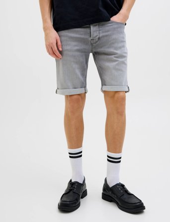 Jack & Jones Jjirick Jjicon I.k. Shorts Ge 063 Sn - Grey - L