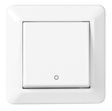 Elko EKO30101 Strømbryter renhvit, skruekobling uten klør Koblingstype:2-polet, Strømbrytere & vegguttak