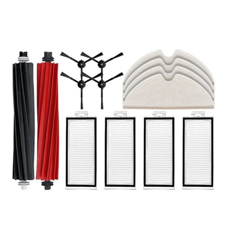 För Q8 Max, Q8Max+, Q8 Plus, Hepa-filter Robotdammsugare Reservdelar Huvudsida Borste Moppduk