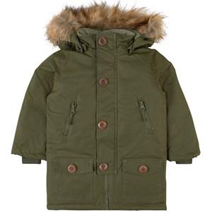 Kuling Moss Green Revelstoke Parka 98 cm - Coats and jackets - 98 CM - Green - Junge