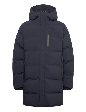 Brick Puffer Parka Parka Jakke Navy Tretorn