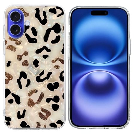 Vibe iPhone 16 Plus skal - Leopardtryck